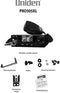 UNIDEN PRO505XL 40-CHANNEL CB RADIO PRO-SERIES - BLACK - Like New