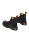 2976 DR. MARTENS UNISEX CHELSEA LEATHER BOOTS MEN 8 WOMEN 9 BLACK - Like New