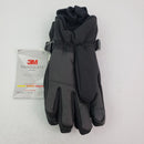 FLAMINO ADULT 3M THINSULATE OUTDOORS WARM WINTER SKI GLOVES - SIZE L - BLACK - Like New