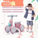 WANGWANGWANG 6V Electric Baby Balance Bike,4 Wheels,Remote Control - Pink - Like New