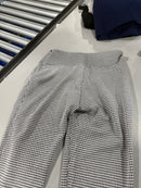 KENDALL KYLIE PANTS, BLACK AND WHITE PLAID - SIZE: WOMEN M - BLACK/WHITE - Brand New
