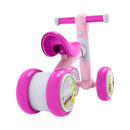 JETSON BOUNCE BALANCE BIKE FOUR WHEELS RIDE ON INDOOR OUTDOOR - PINK - Like New