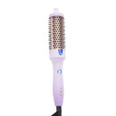 K&K 1.5 Inch Volumizing Brush Heated Curling Ceramic Tourmaline Ionic Curling - Like New