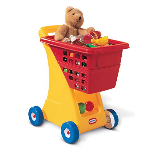 LITTLE TIKES SHOPPING CART - YELLOW/RED - Like New