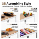 HOMEDANT HOUSE LIFT-BEAM WHITE BOLTLESS HEAVY DUTY GARAGE STORAGE SHELVING - Like New