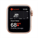 Apple Watch SE GPS 40mm Gold Aluminum Case -Pink Sand Sport Band MYDN2LL/A Like New