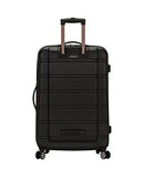 ROCKLAND MELBOURNE 3PC EXPANDABLE ABS HARDSIDE CARRY ON SPINNER LUGGAGE - BLACK - Brand New