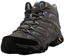 J035896 MERRELL WOMEN'S MOAB 3 MID WATERPROOF HIKING BOOTS, SIZE 7.5, GRANITE - Like New