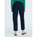 FREE ASSEMBLY CROPPED CARPENTER BARREL JEANS 27" INSEAM - SIZE: 10 - RINSE WASH - Brand New