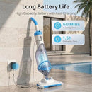 CONSCIOT 20V PORTABLE POOL CLEANER - WHITE/BLUE - Like New