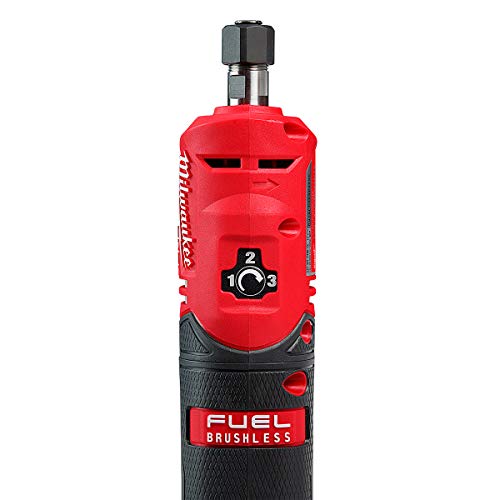 MILWAUKEE M12 1/4" STRAIGHT DIE GRINDER 2486-20 - RED - Brand New
