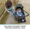 EVENFLO PIVOT XPLORE DREAMZ ALL-TERRAIN STROLLER BASSINET,18912482 - BLACK - Like New