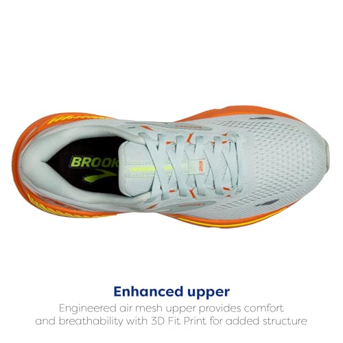 BROOKS WOMEN ADRENALINE GTS 23 SUPPORT RUNNING SKYLIGHT/SUNSET/NIGHTLIFE SIZE 11 - Like New