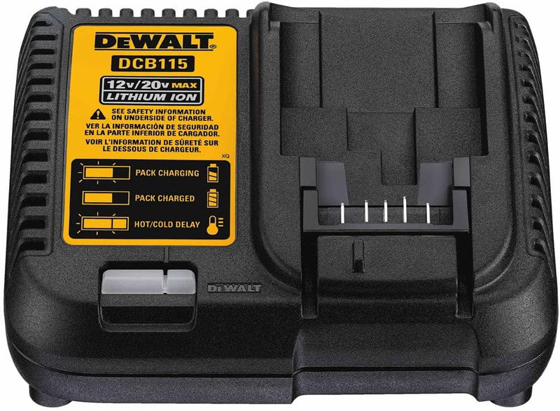 DEWALT DCB205-2CK 20V MAX Premium XR Two 5.0Ah Lithium Ion Battery - BLACK - Like New