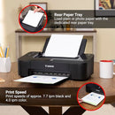 CANON TS202 INKJET PHOTO PRINTER USB REQUIRED, NOT INCLUDED 2319C002 BLACK - Like New