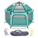 POP 'N GO Premium Indoor and Outdoor Baby Playpen - SWEET MINT - Like New