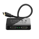 MINDORLEN 4K HDMI SPLITTER 1 IN 2 OUT MIRROR DISPLAY NOT EXPAND - Scratch & Dent