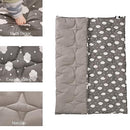 NAPCURE BABY PLAY MAT PLAYING NON-SLIP MAT CLOUD5050 - GRAY - Brand New