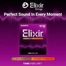 ELIXIR 80/20 BRONZE COATING LIGHT GUITAR STRINGS 11052 - 1 PACK (.012-.053) - Like New