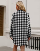 HOTOUCH WOMENS FLANNEL PLAID BOYFRIEND SHIRTS WITH POCKETS - SIZE: WOMEN M - Like New