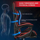 SIMPLE DELUXE GAMING CHAIR BACKREST AND SEAT HEIGHT ADJUSTABLE - RED/BLACK - Like New