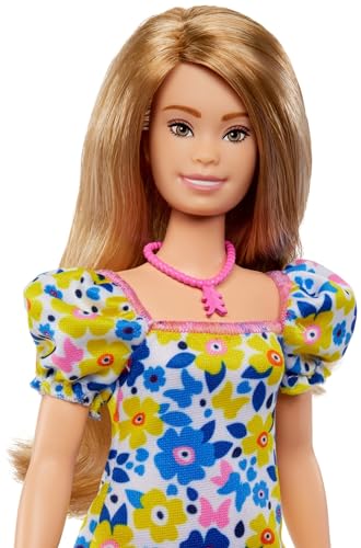 Mattel Barbie Fashionistas Doll with Down Syndrome Wearing Dress