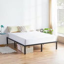 PrimaSleep Foldable Metal Platform Bed Frame, 14 Inch Steel Mattress B084QGBTYG - Brand New