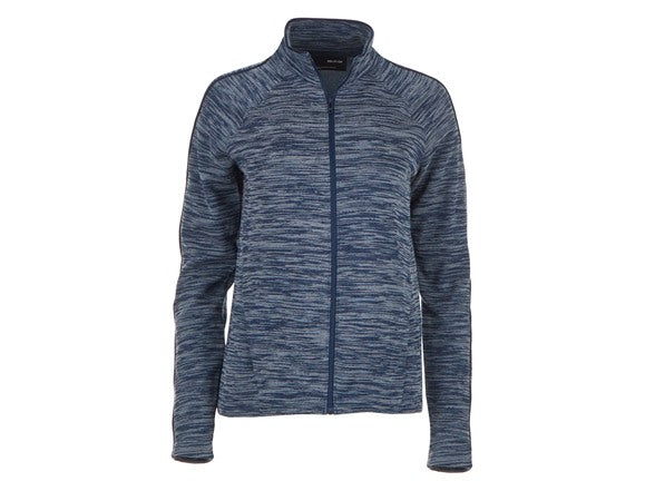 UNDER ARMOUR WOMEN'S TEMPO FLEECE FULL ZIP - SIZE: WOMEN L - ACADEMY HEATHER - Brand New