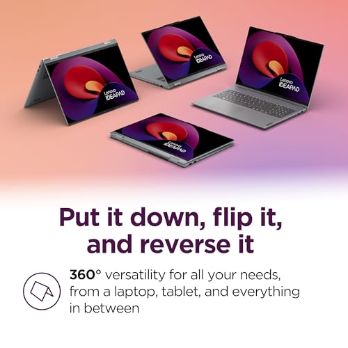 Lenovo IdeaPad 5 2-in-1 16" WUXGA Ryzen 7 8845HS 16GB 512GB 83DS003EUS - Gray - Like New