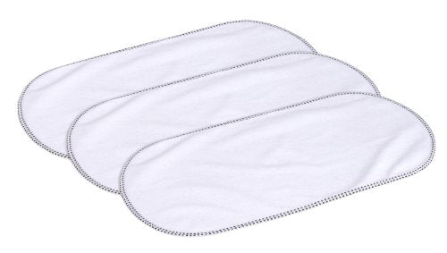 MUNCHKIN WATERPROOF CHANGING PAD LINERS, 3 COUNT - WHITE - Brand New