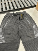 G-MAN GREY SPORTS DRAWSTRING SWEAT PANTS - SIZE: MEN M - GRAY - Like New