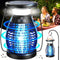 Solar Bug Zapper Outdoor, Electric Bug Zapper, 4000mAh - Scratch & Dent