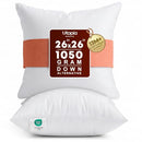 Utopia Bedding 26x26 Pillow Inserts White Throw Pillows 2 Pack B07Y9QYW88 - Brand New