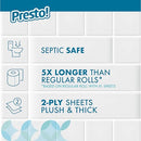 Amazon Brand Presto! 2-Ply Ultra-Soft Toilet Paper Septic-Safe 24 Mega Rolls - Brand New