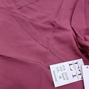 EMPIRE TREND POLYESTER SCRUBS TOP - SIZE: WOMEN MEDIUM - BURGUNDY - Brand New