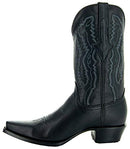 B01LYZ2I2H Soto Boots Rio Grande Men's Cowboy Boots Black Size 10 - Brand New
