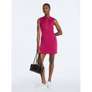 SCOOP WOMEN'S SCUBAKNIT MOTO DRESS - SIZE: WOMEN S (4-6) - MAGENTA BERRY - Brand New