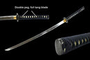 MAKOTO Handmade Sharp Katana Black Samurai Sword 40" (Musashi Ring) - Brand New