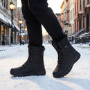 ROCKMARK Men's Winter Snow Boots Outdoor Warm Mid Calf Waterproof - Size 13.5-14 - Brand New