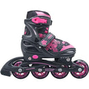 ROCES Children's Jokey 3.0 Inline Skates, Size 2 1/2-4 1/2 - Black/Pink - Brand New