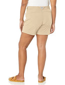 Columbia Women's Coral Point III Shorts 8 Long Fossil - Like New