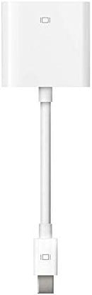 APPLE MINI DISPLAYPORT TO DVI ADAPTER - WHITE - Like New