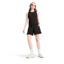 685062-01 PUMA Womens Her 5 Inch High Waisted Shorts Casual Black XL - Brand New