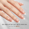 GLAMERMAID FRENCH TIP PRESS ON NAILS, 150PCS, DIY - SHORT ALMOND PINK - Brand New
