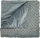 HUG BUD OUTER BLANKET COVER ONLY - QUEEN 60" X 80" - STONE GRAY - Like New