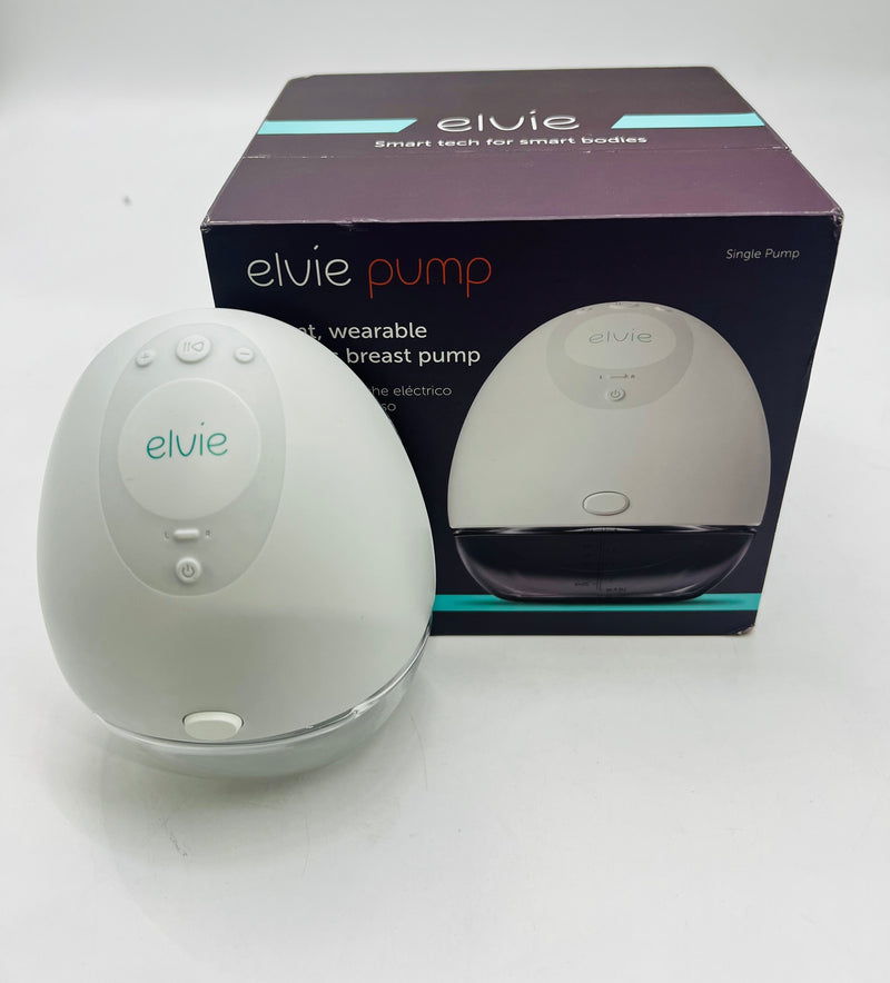 Elvie Breast Pump - Single, Wearable Breast Pump with App EP01-01-M1 - WHITE - Like New