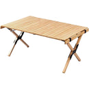 GENERIC 3 FT FOLDABLE SOLID WOOD PICNIC TABLE: PORTABLE, OUTDOOR, BEACH - WOOD - Like New