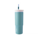 OWALA 24OZ STAINLESS STEEL STRAW TUMBLER - MISTY MEADOWS - Like New