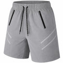 JUMP START PERFORMANCE TRAINING SHORTS ZIPPER POCKETS SIZE MEDIUM - BLK SILVER - Brand New