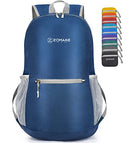 ZOMAKE ULTRA LIGHTWEIGHT HIKING BACKPACK 20L PACKABLE SMALL BACKPACK - NAVY BLUE - Like New